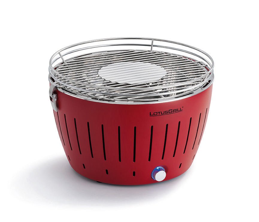 LotusGrill Classic Tafelbarbecue - Ø350mm - Rood - LotusGrill - Accessoire Loods