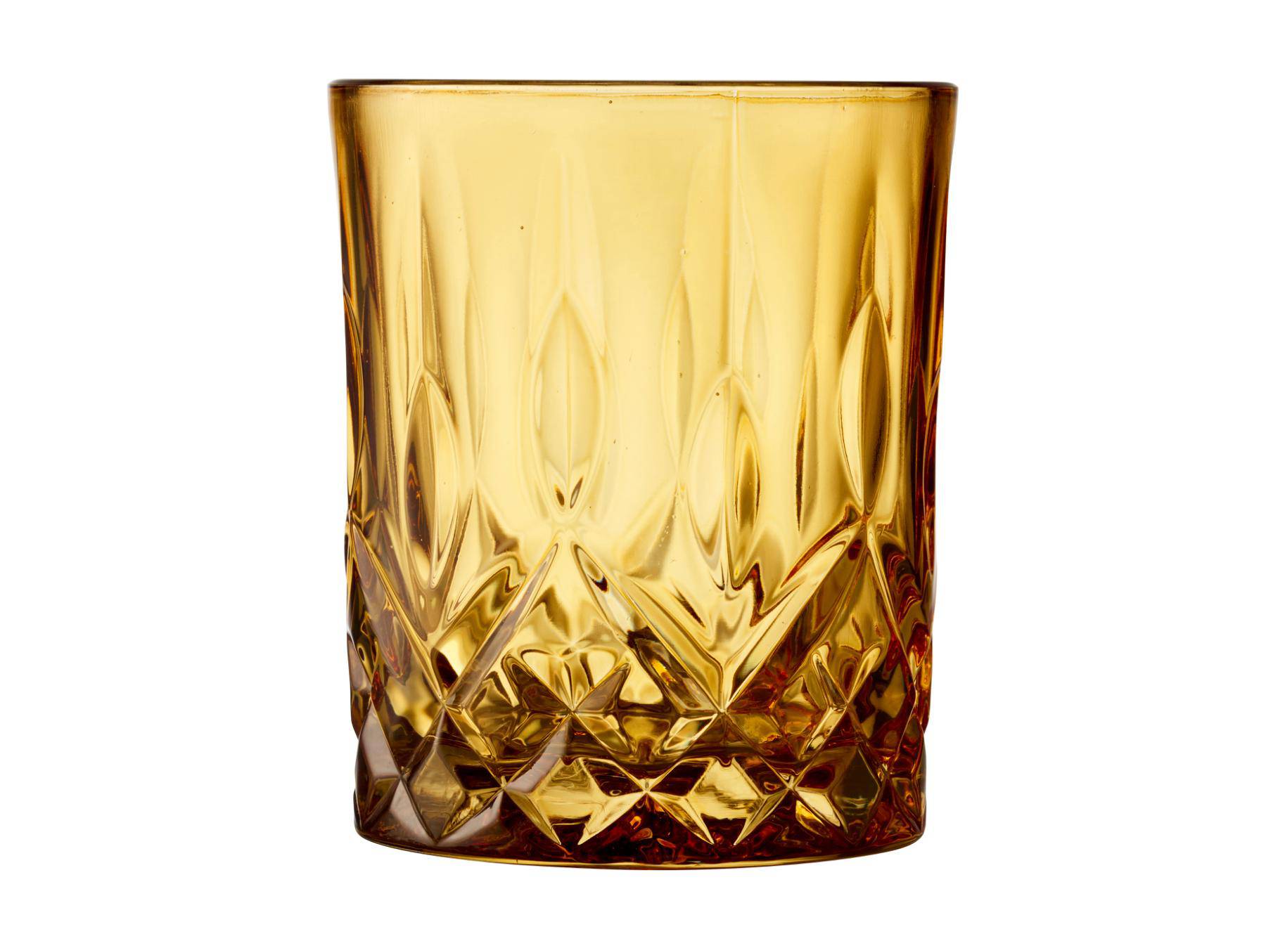 Lyngby Longdrinkglazen - Lyngby whiskeyglazen - set - Amber - Lyngby Glas - Accessoire Loods