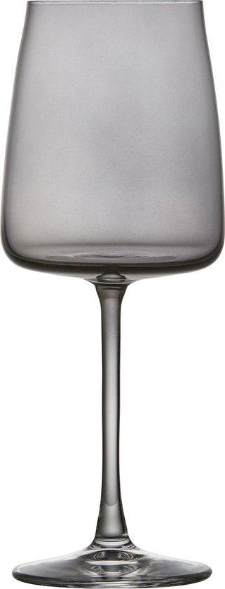 Lyngby Glas Krystal Zero Wit wijnglas 43 cl 4 st. Smoke