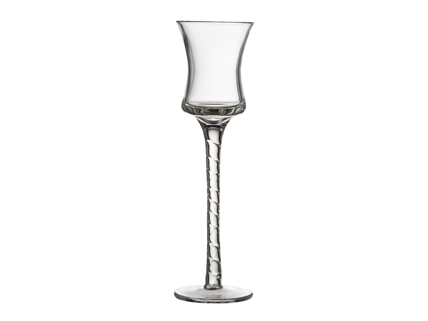 Lyngby Aquavit/ borrel/schnaps glaasjes Rome-set van 6 stuks