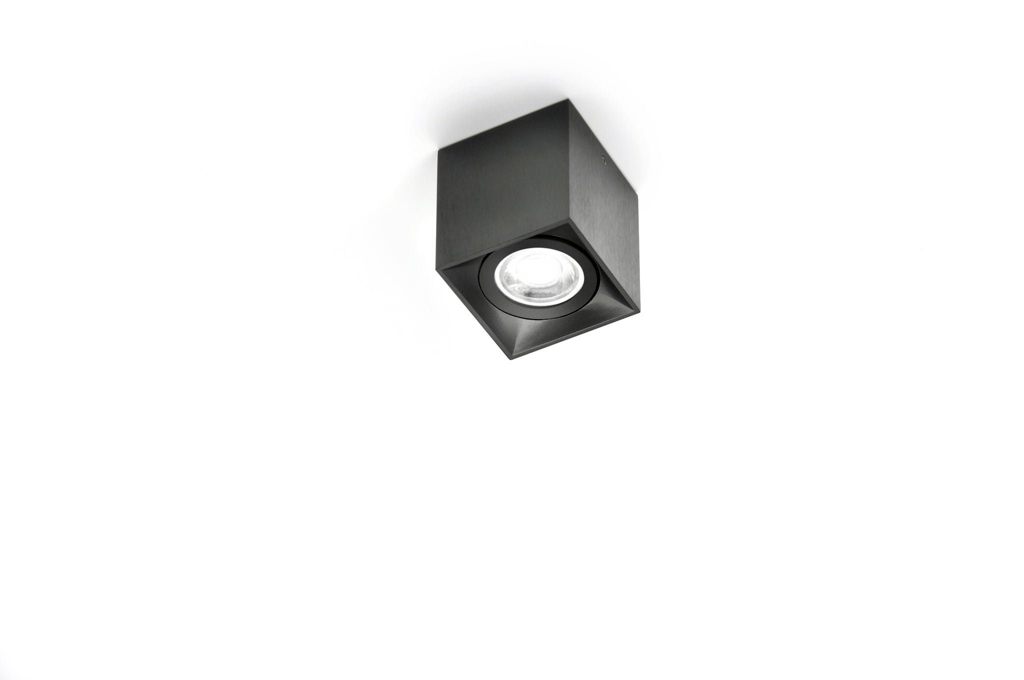 Dau 80 ceiling lamp GU10 Brushed black aluminum - Milan - Accessoire Loods