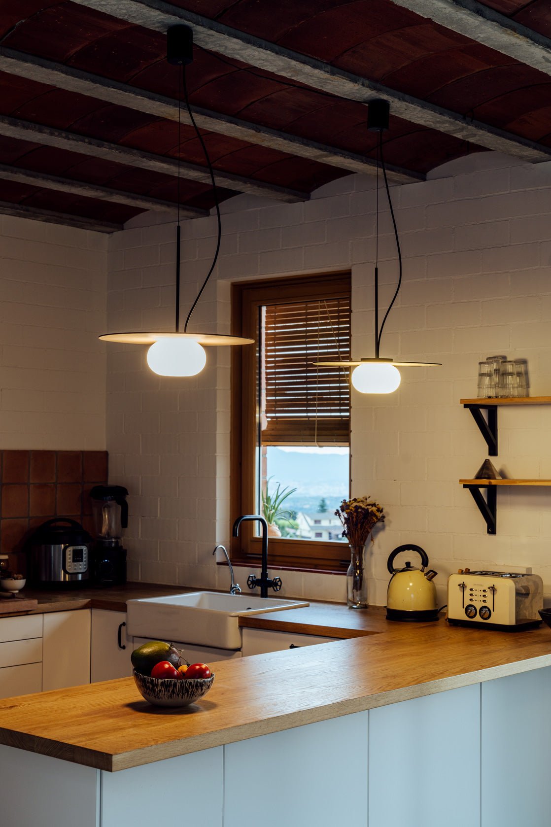 Knock Pendant G9 ash wood - Milan - Accessoire Loods