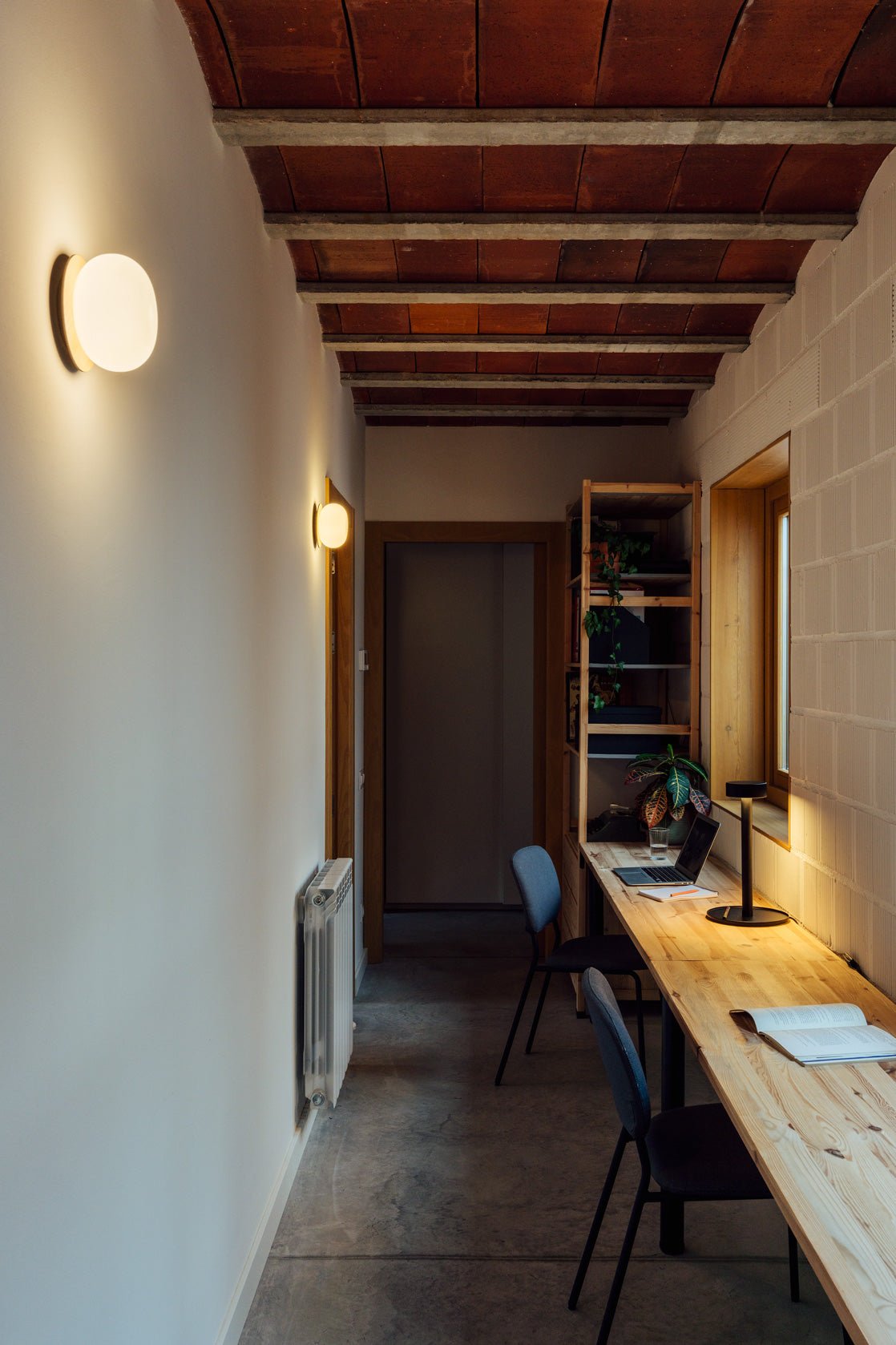 Knock Wall/ceiling lamp G9 @ 15 cm ash wood - Milan - Accessoire Loods