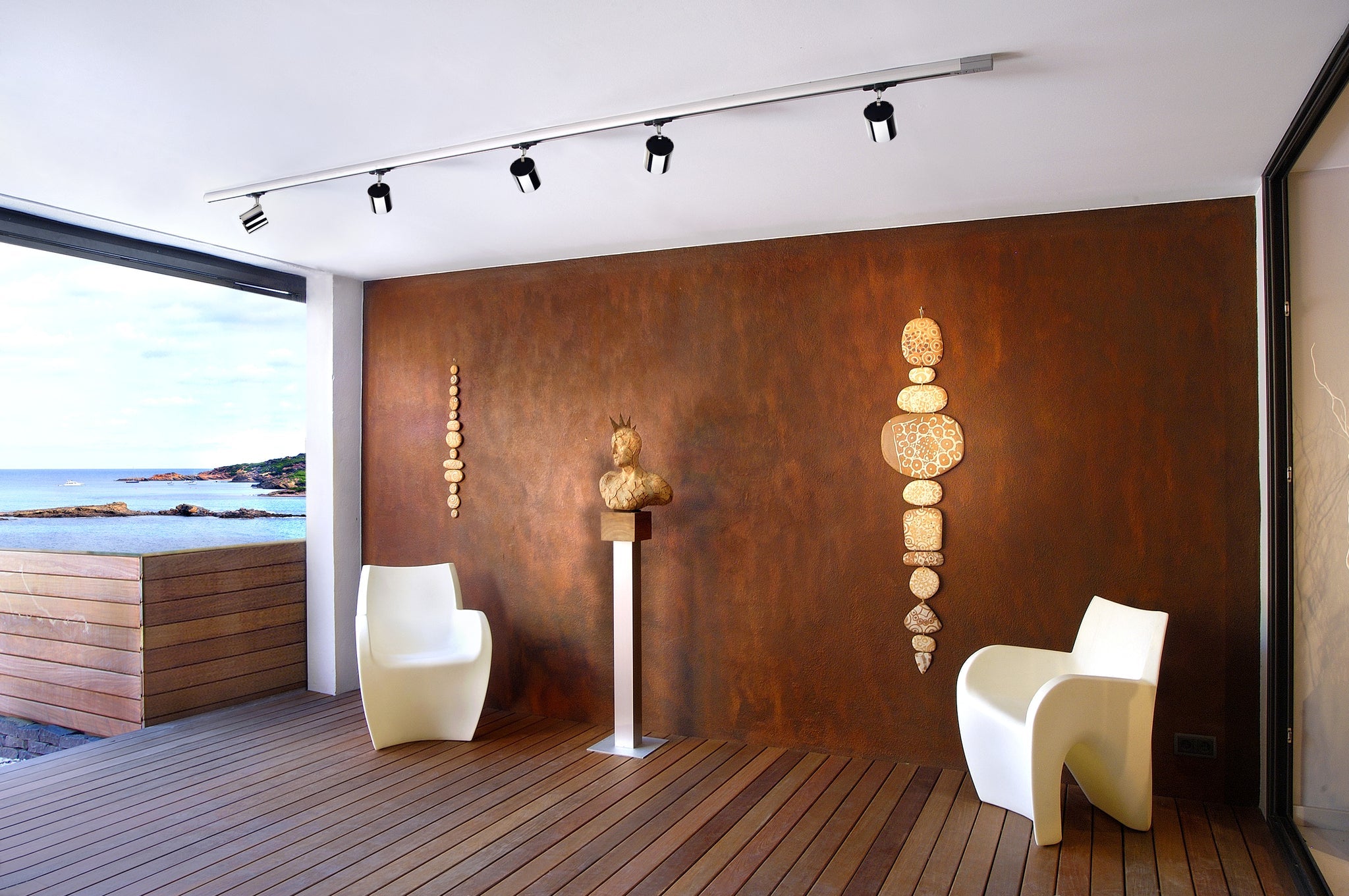 Kronn track spotlight 3P GU10 shiny chrome plating - Milan - Accessoire Loods