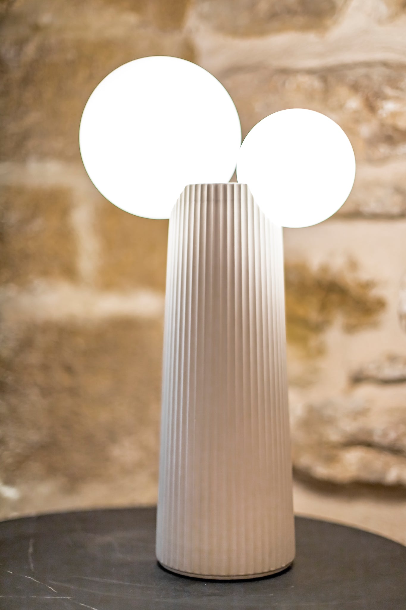 Land Wall Tabel lamp dimable Anthracite grey - Milan - Accessoire Loods