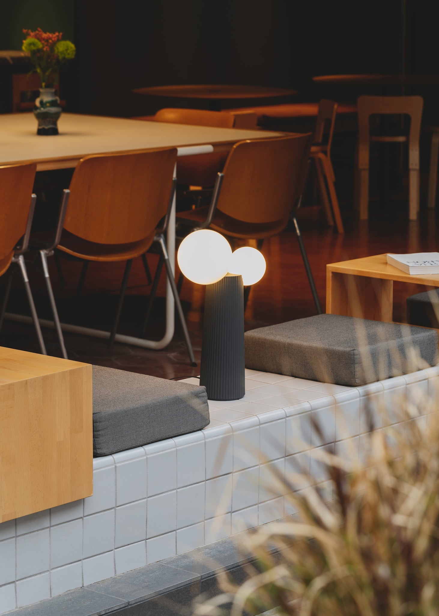 Land Wall Table lamp 2xG9 Anthracite grey - Milan - Accessoire Loods