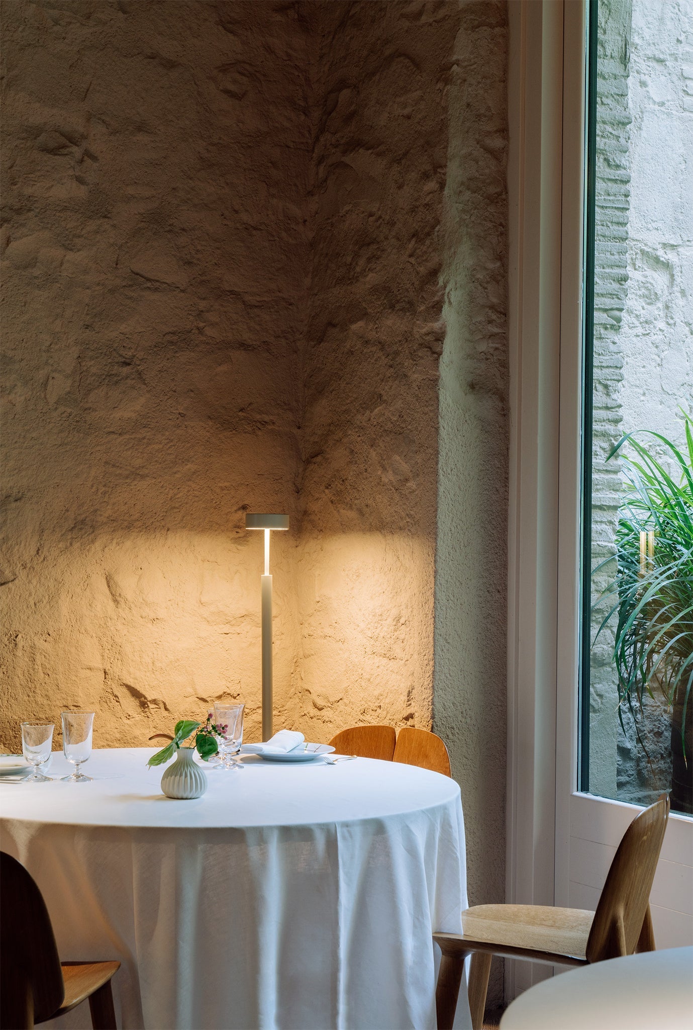 Peak Floor lamp H.130 cm Led PCB Textured mink - Milan - Accessoire Loods