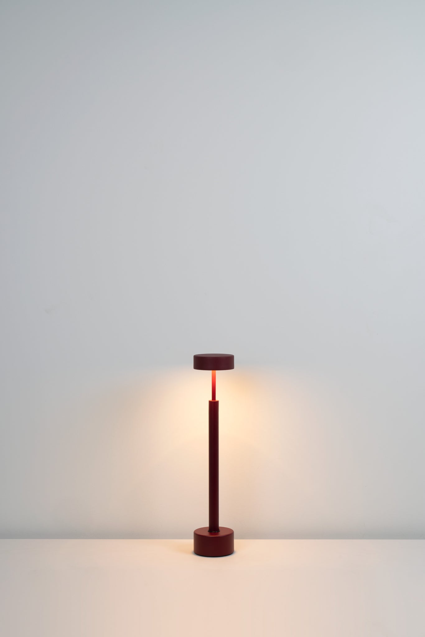 Peak Floor lamp h.170 cm Led PCB Textured burgundy - Milan - Accessoire Loods