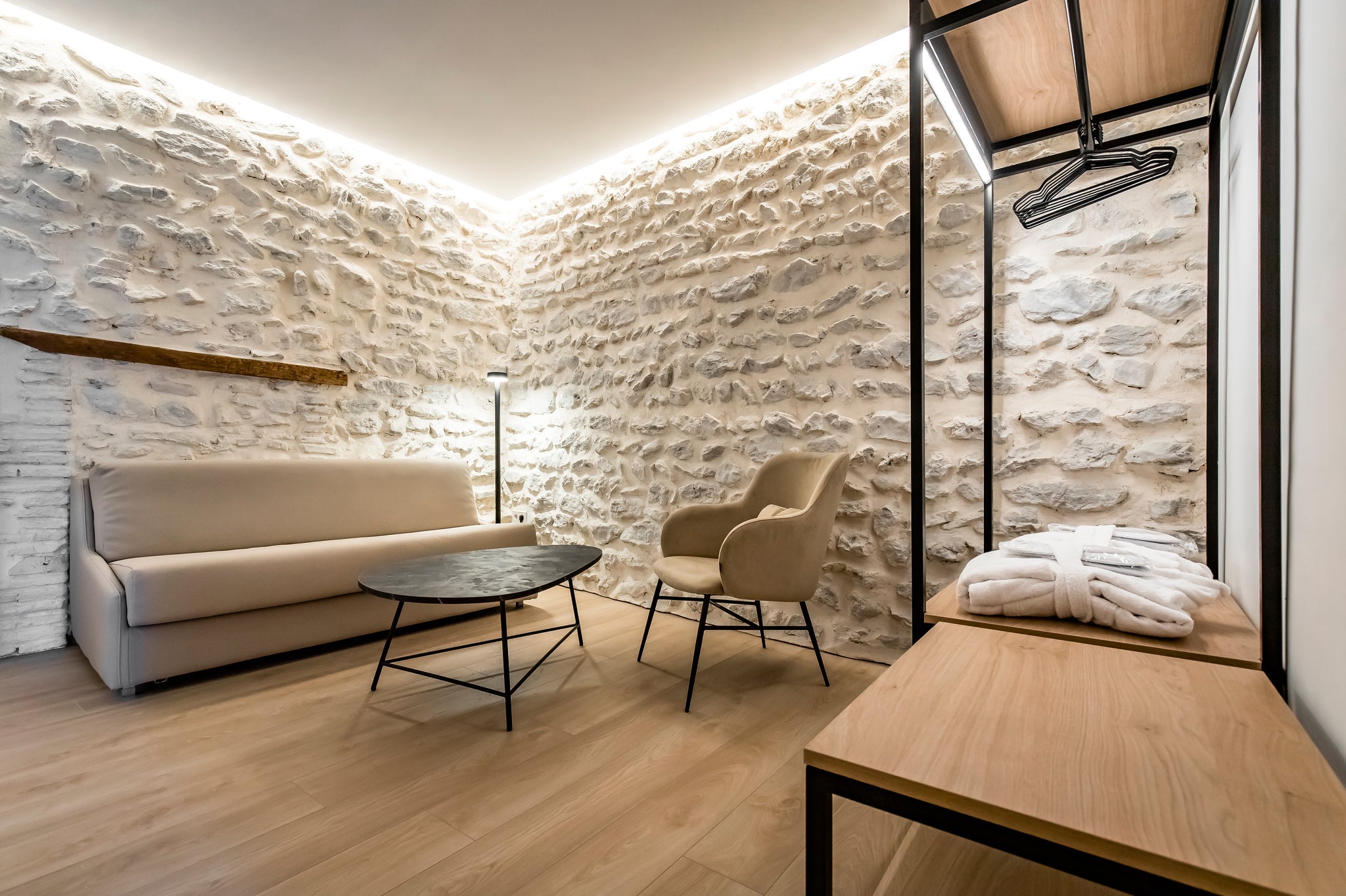 Peak Lane Floor lamp H.170 cm Led PCB Textured black - Milan - Accessoire Loods