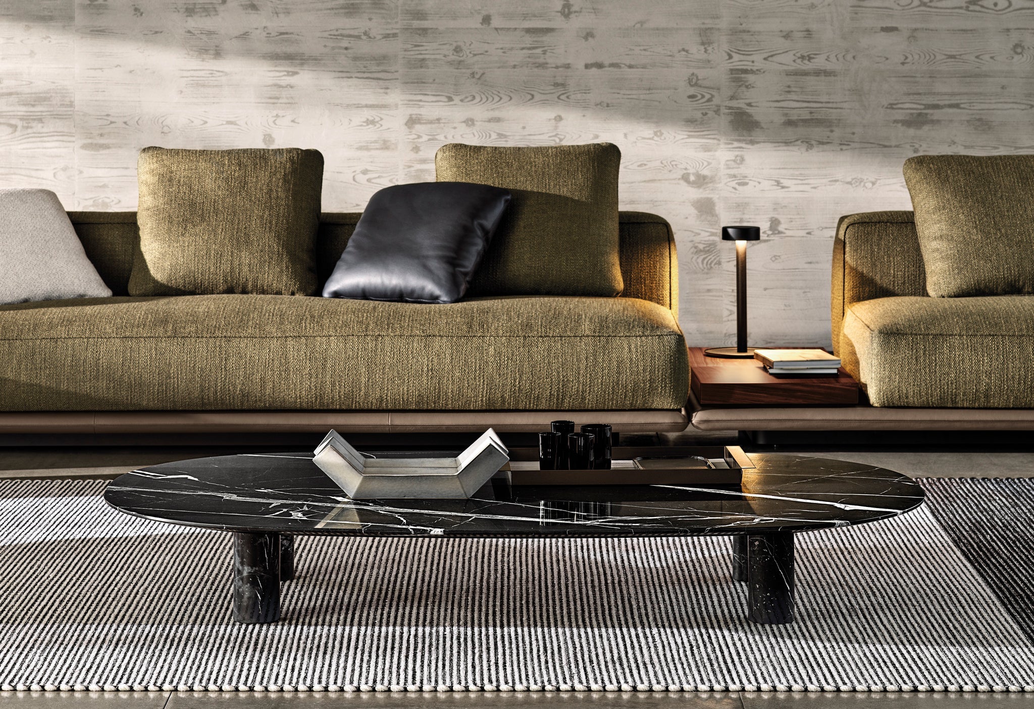 Peak Lane Table lamp Led PCB Textured black - Milan - Accessoire Loods