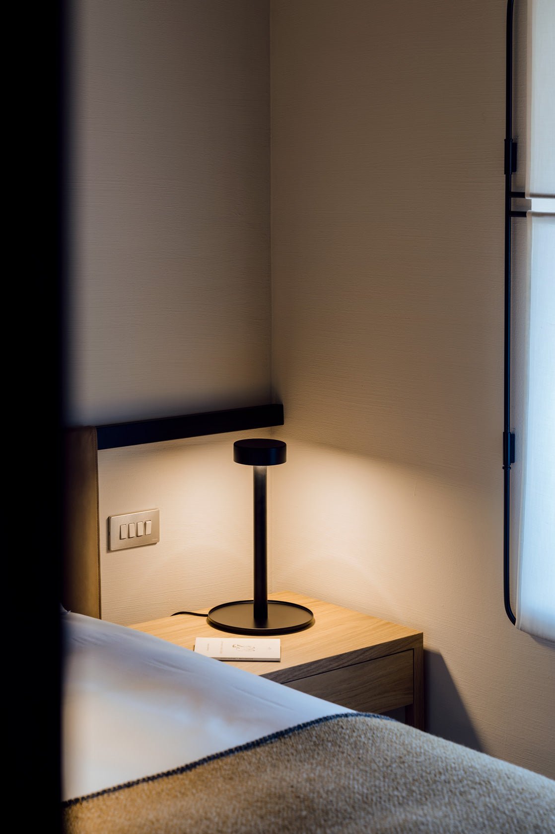 Peak Lane Table lamp Led PCB Textured black - Milan - Accessoire Loods