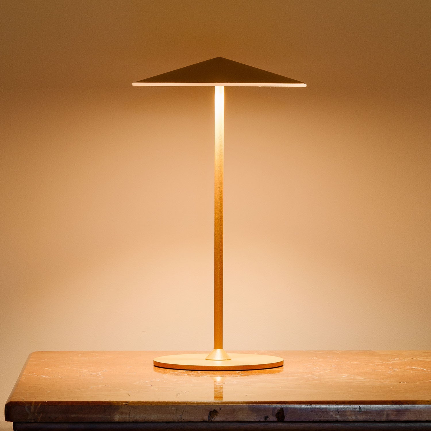 Pla Table Lamp Led metallic gold - Milan - Accessoire Loods