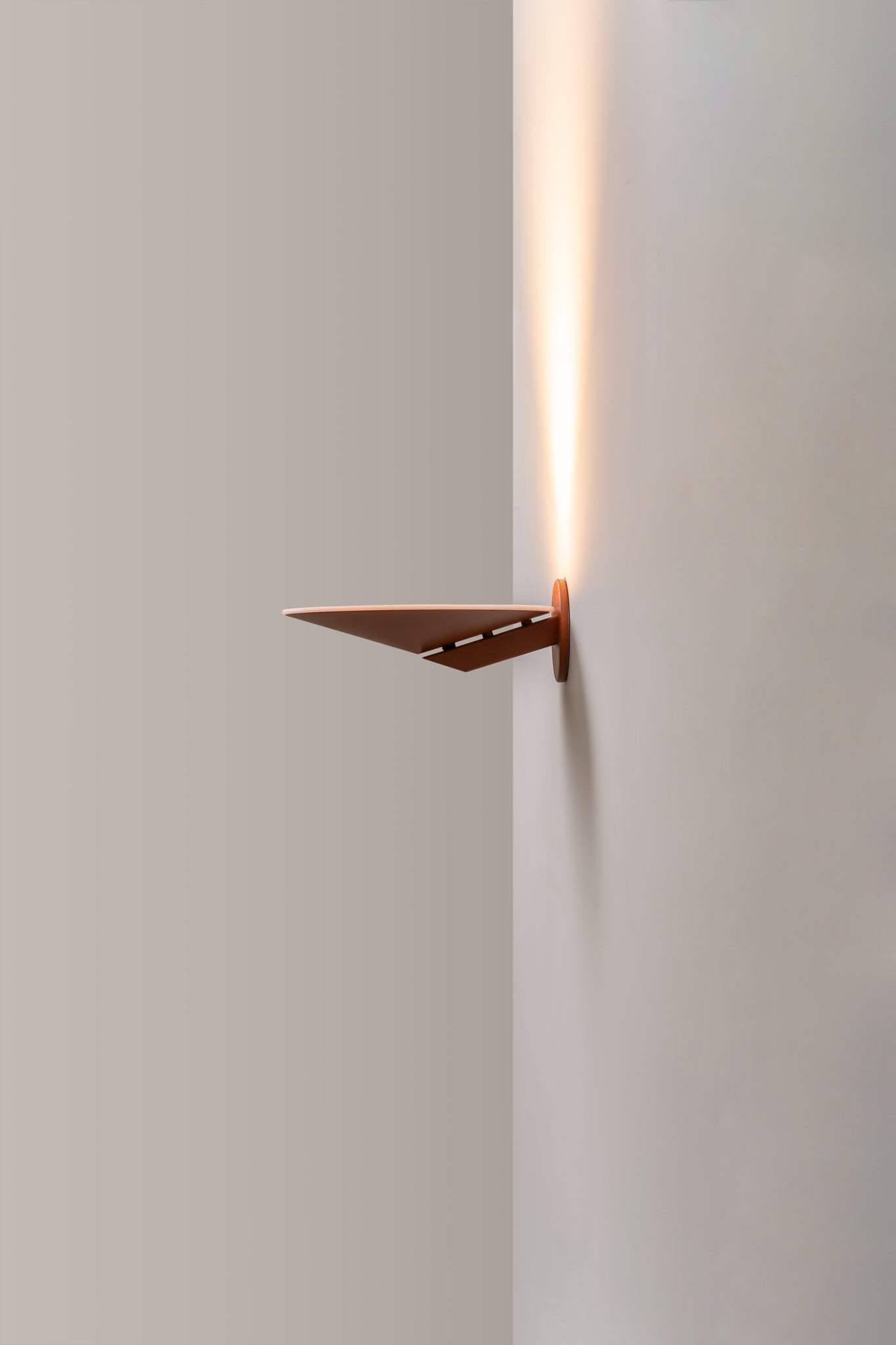 Pla Wall light Led metallic cupper - Milan - Accessoire Loods