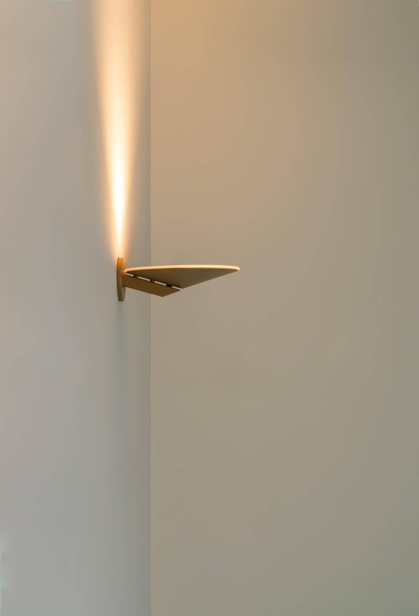 Pla Wall light Led metallic gold - Milan - Accessoire Loods