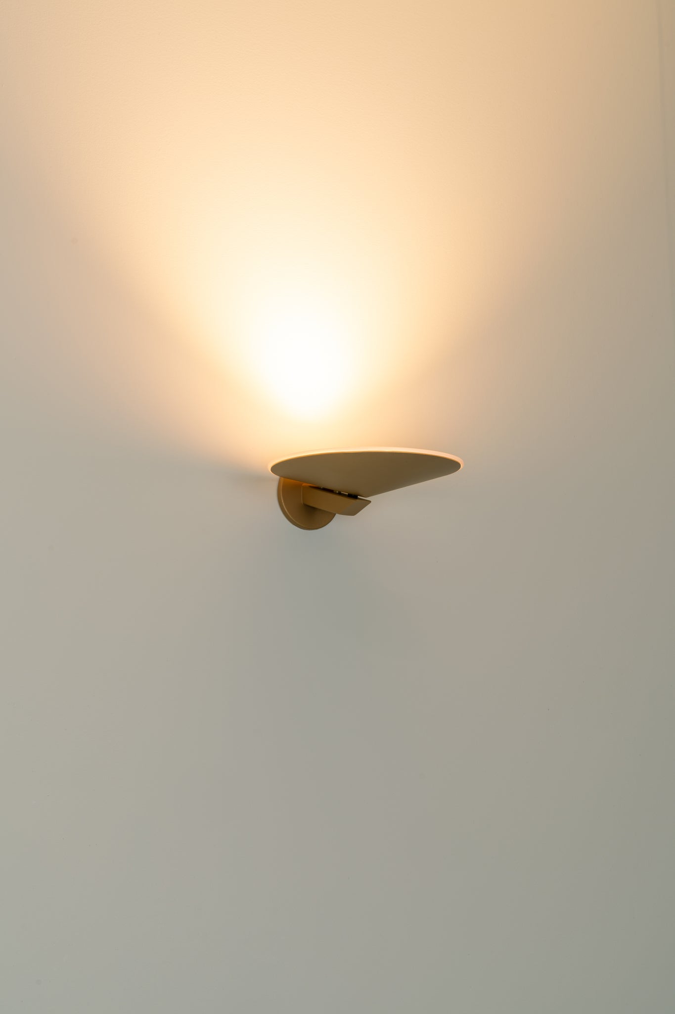 Pla Wall light Led metallic gold - Milan - Accessoire Loods
