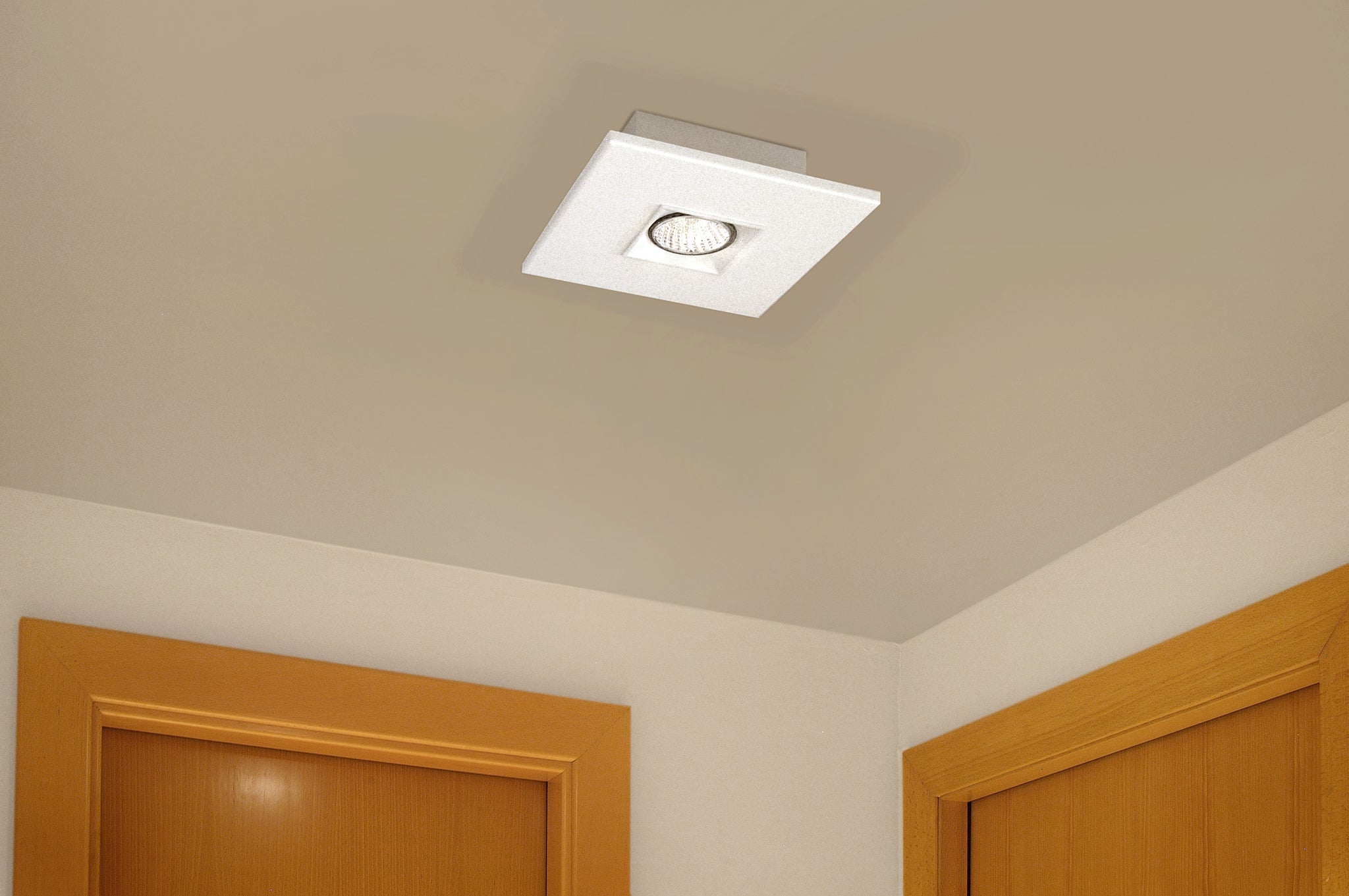 Polifemo ceiling lamp GU10 1 light textured white - Milan - Accessoire Loods