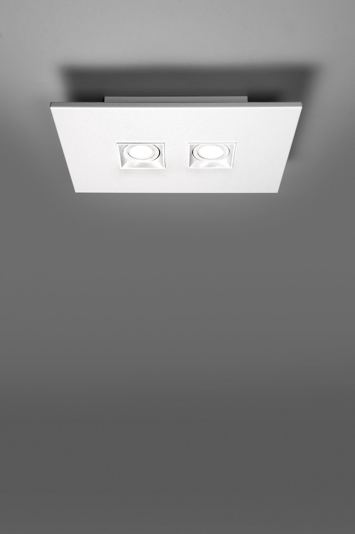 Polifemo ceiling lamp GU10 2 lights textured white - Milan - Accessoire Loods