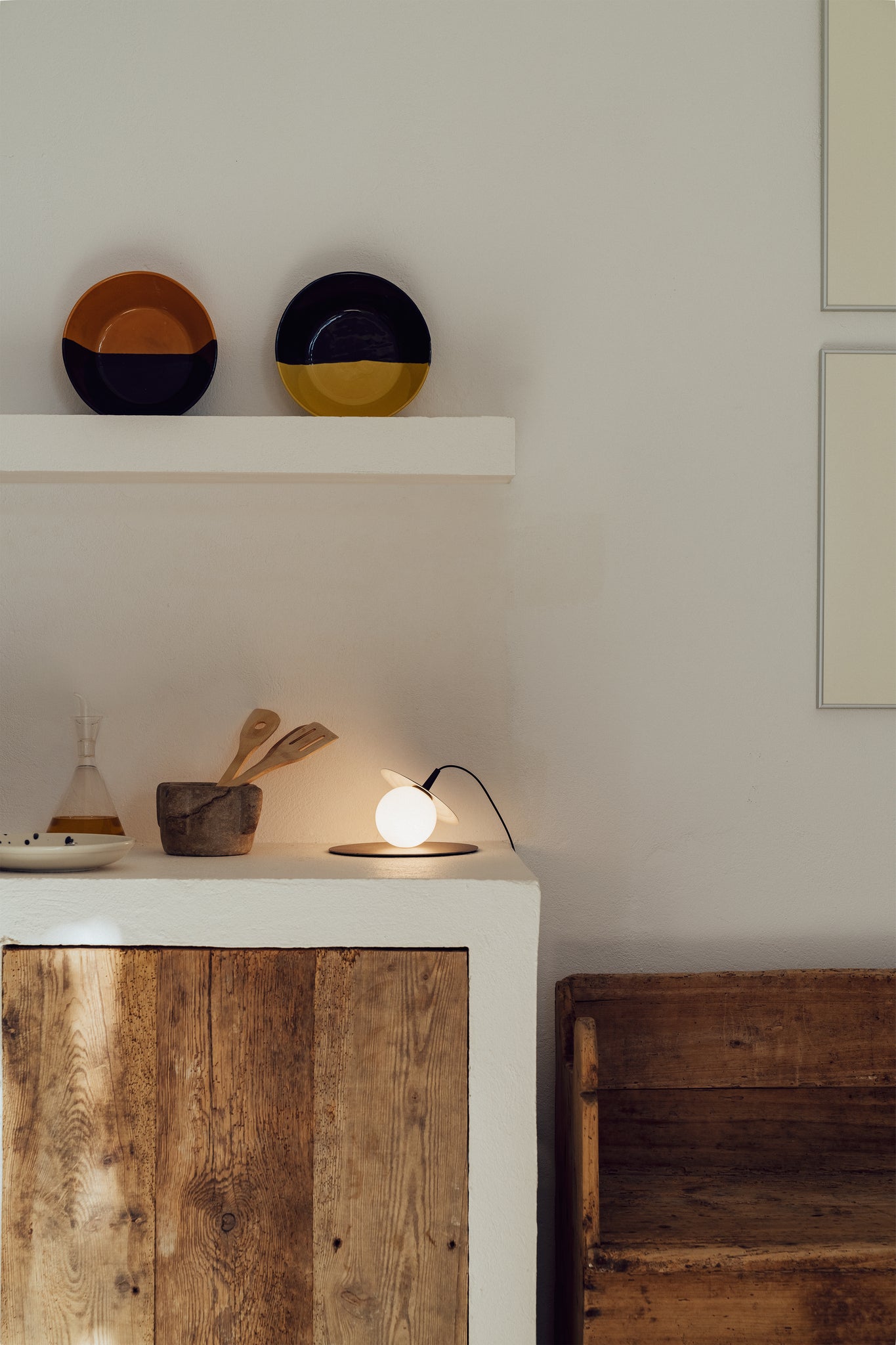 Symphony Table lamp G9 textured mink - Milan - Accessoire Loods