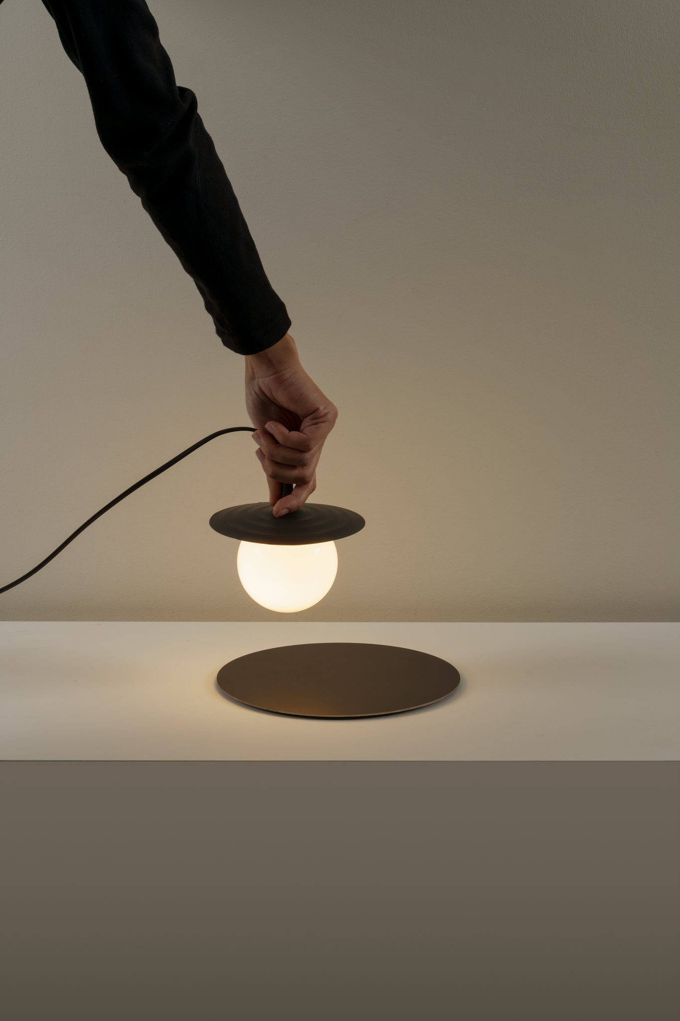 Symphony Table lamp G9textured anthracite grey - Milan - Accessoire Loods