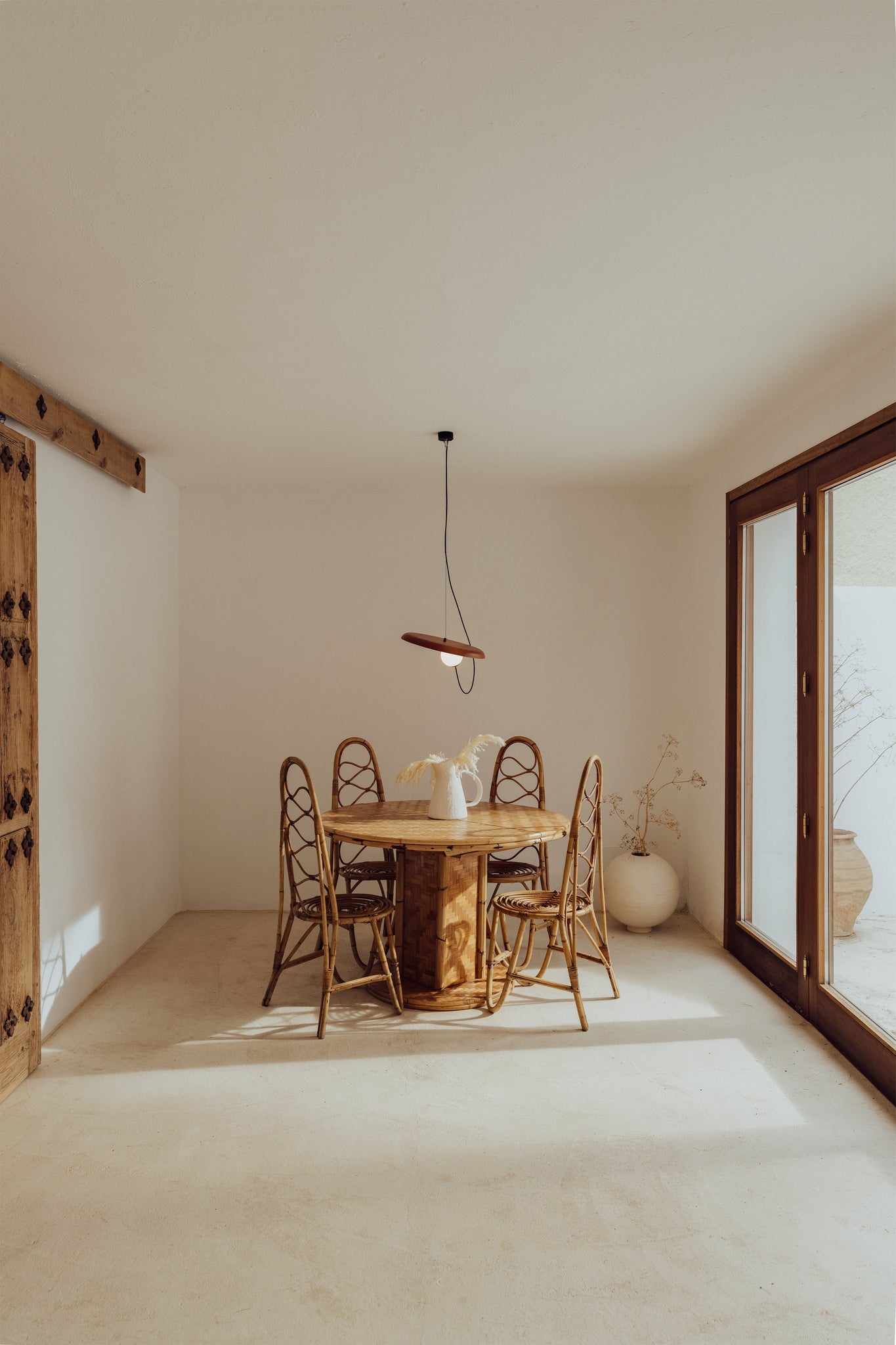 Wire Pendant @ 38 cm.G9 textured copper - Milan - Accessoire Loods