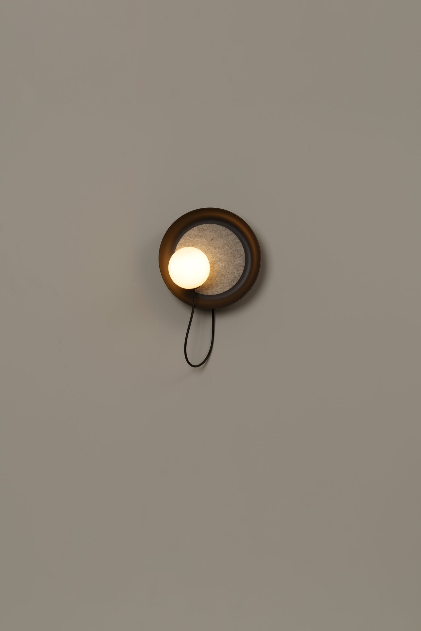 Wire Wall Lamp @ 24 cm G9 textured anthracite grey - Milan - Accessoire Loods