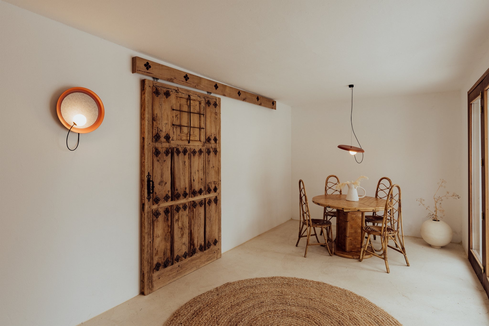 Wire Wall Lamp @ 38 cm G9 textured copper - Milan - Accessoire Loods