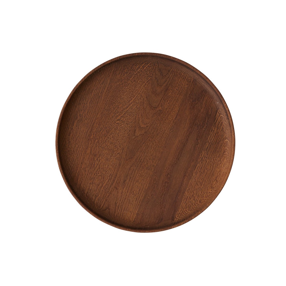 Inka Wood Tray Round - Large - OYOY LIVING - Accessoire Loods