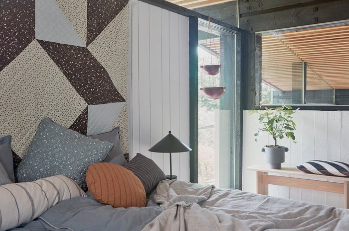 OYOY Living Inka Kana Pot Anthracite (Donkergrijs) - OYOY Living - Accessoire Loods