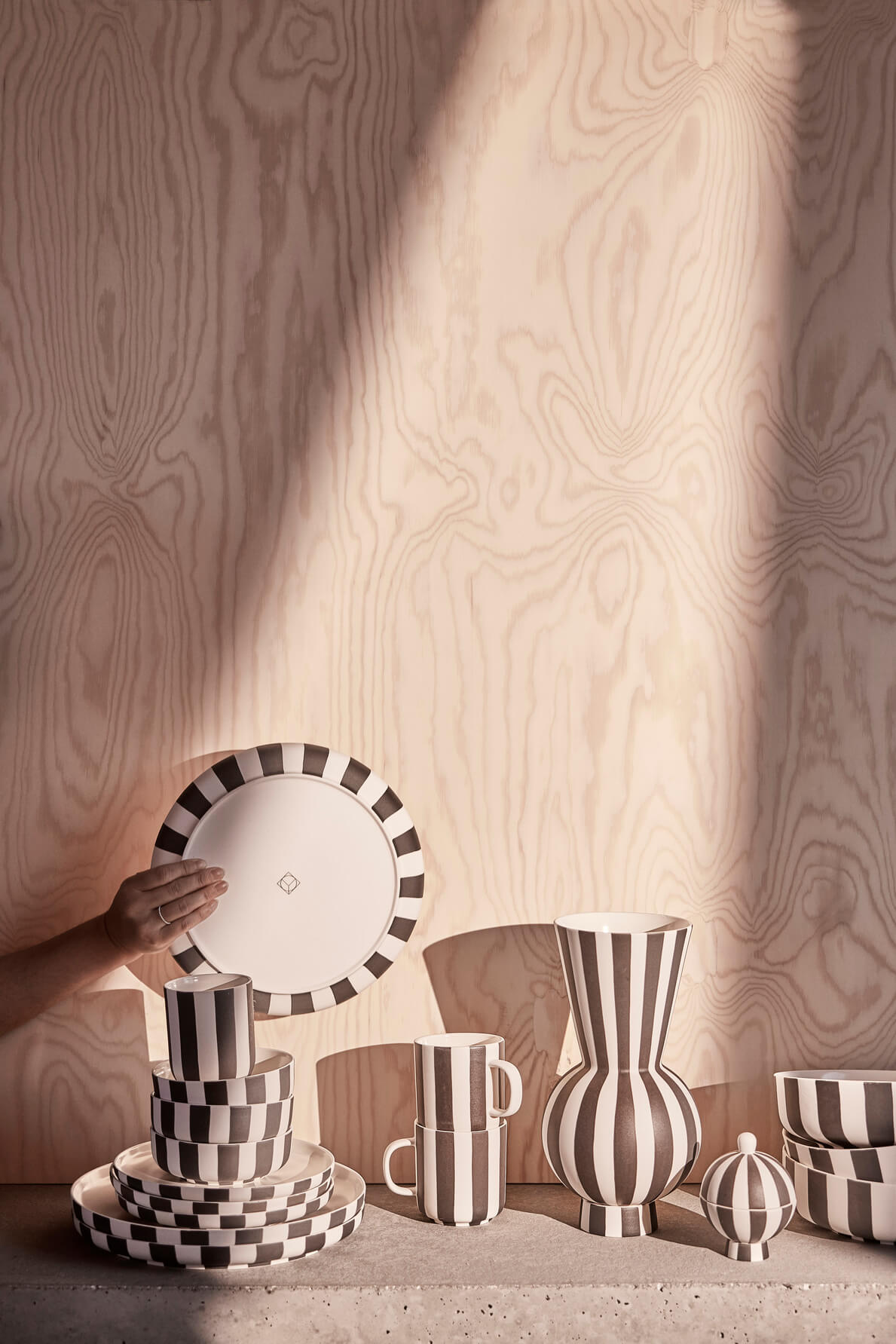 OYOY Living Toppu Dinner Plate Rose (Roze) - OYOY Living - Accessoire Loods