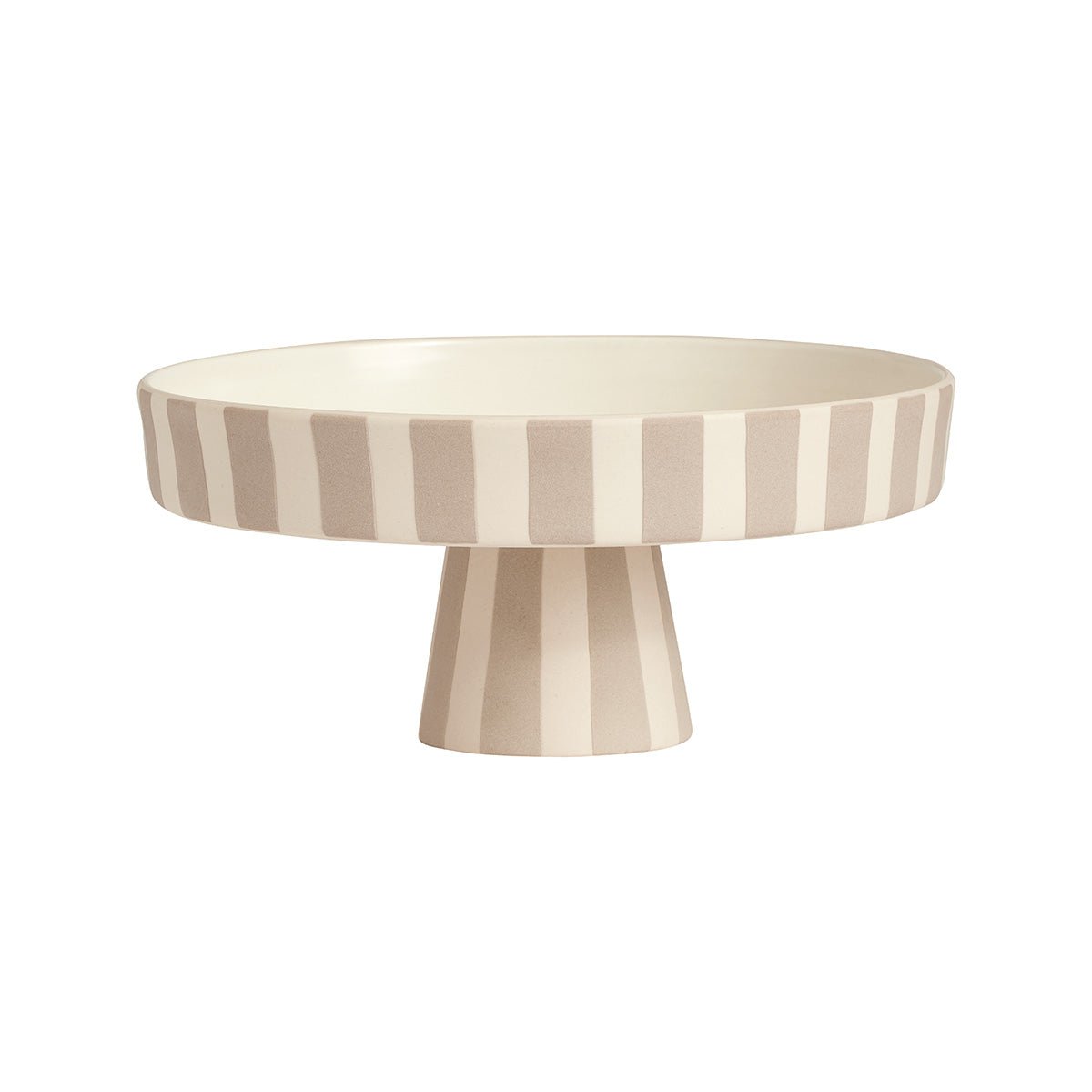 OYOY Living Toppu Tray Clay / Wit - OYOY Living - Accessoire Loods