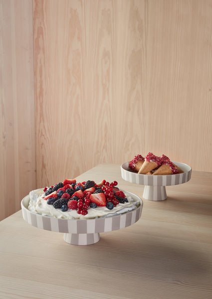 OYOY Living Toppu Tray Clay / Wit - OYOY Living - Accessoire Loods