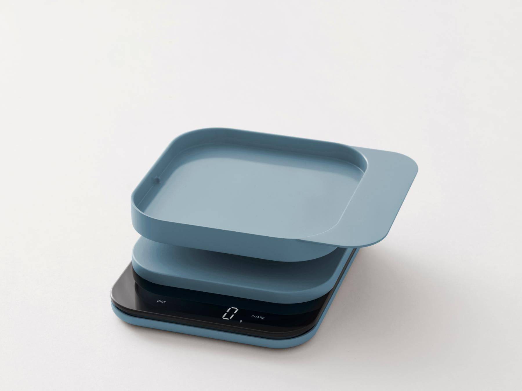 Rosti Keukenweegschaal Mensura Blauw - max 10kg! - Accessoire Loods