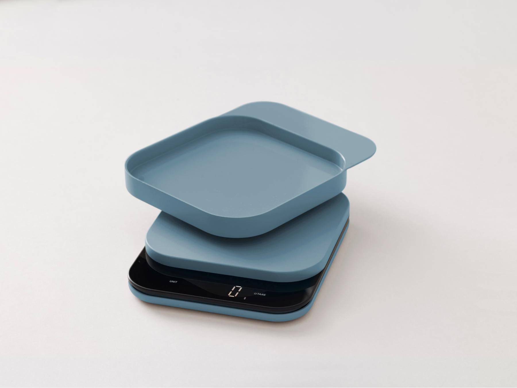 Rosti Keukenweegschaal Mensura Blauw - max 10kg! - Accessoire Loods