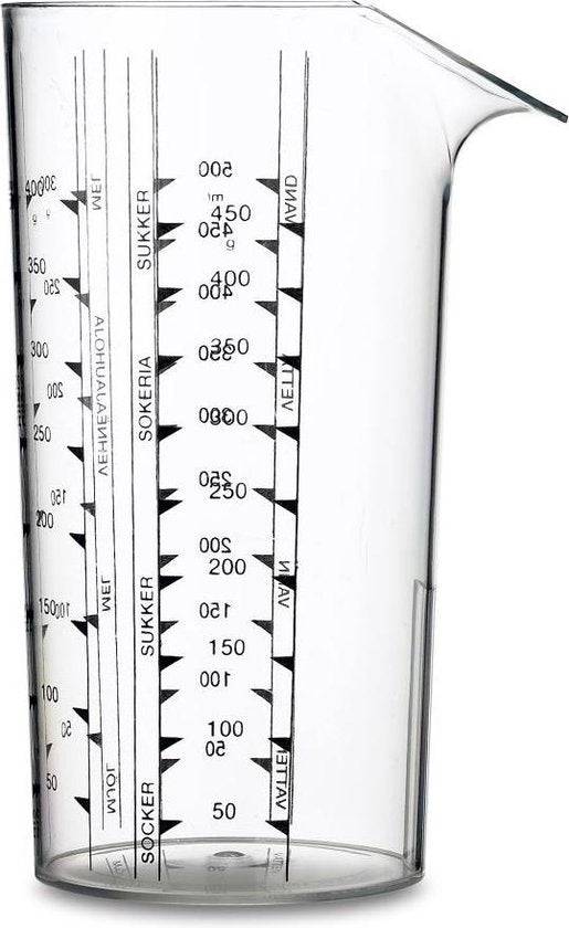 Rosti Maatbeker - 1 liter - Transparant