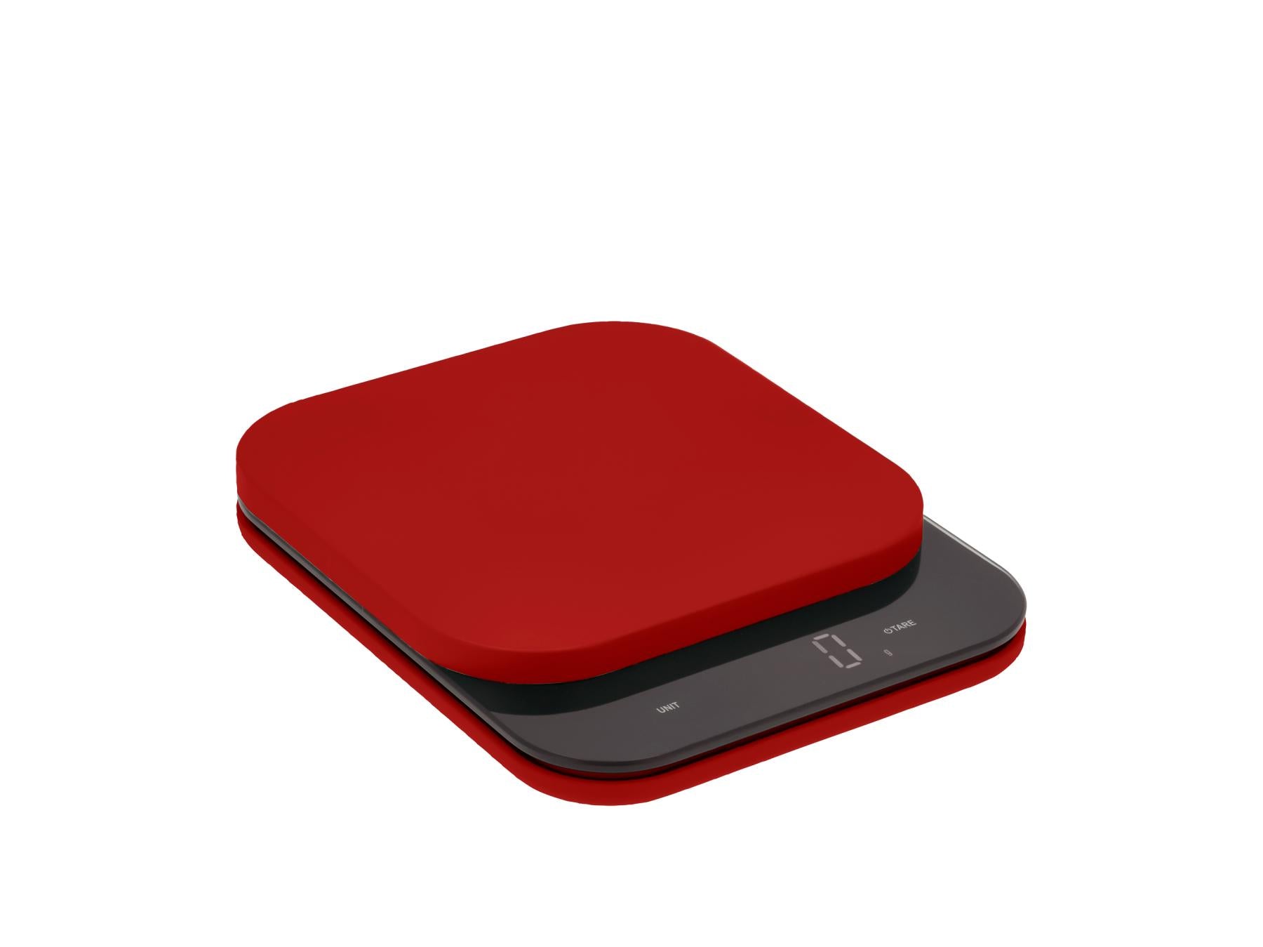 Rosti Keukenweegschaal Mensura Rood - max 10kg! - Accessoire Loods