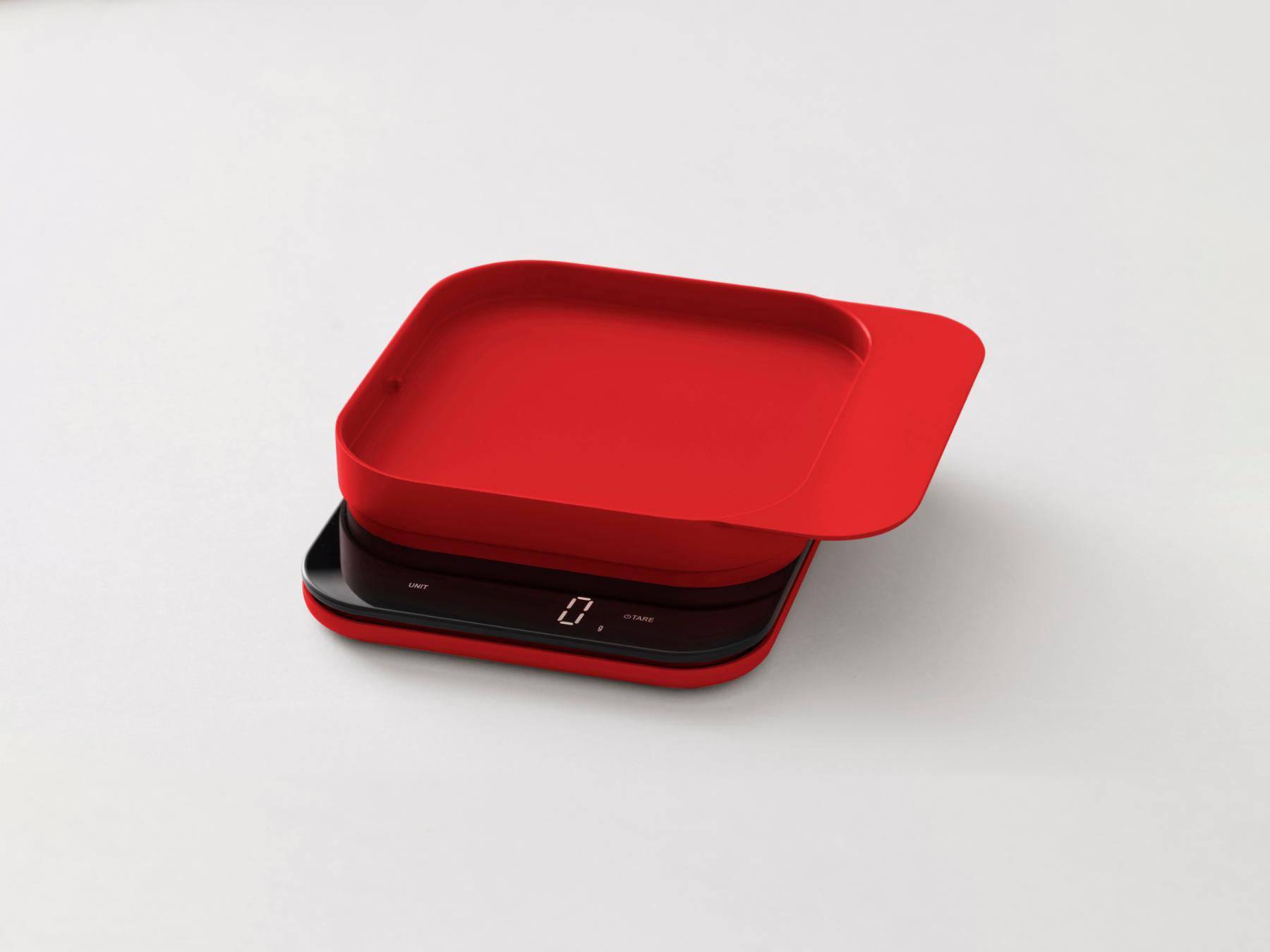 Rosti Keukenweegschaal Mensura Rood - max 10kg! - Rosti - Accessoire Loods