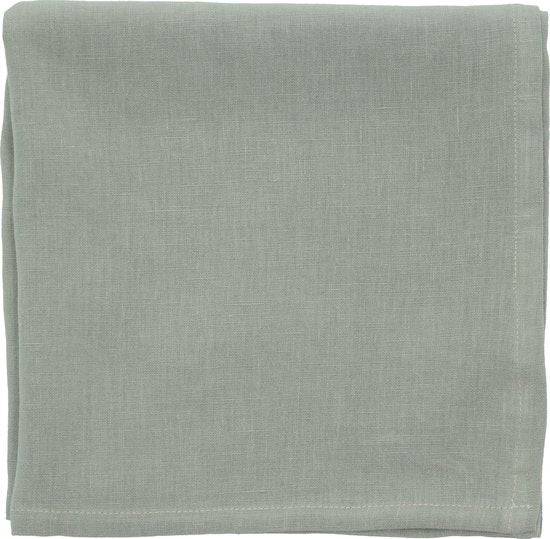 Södahl Pure Linen Stoffen servetten 45 x 45 cm 2 pcs Sage - Södahl - Accessoire Loods