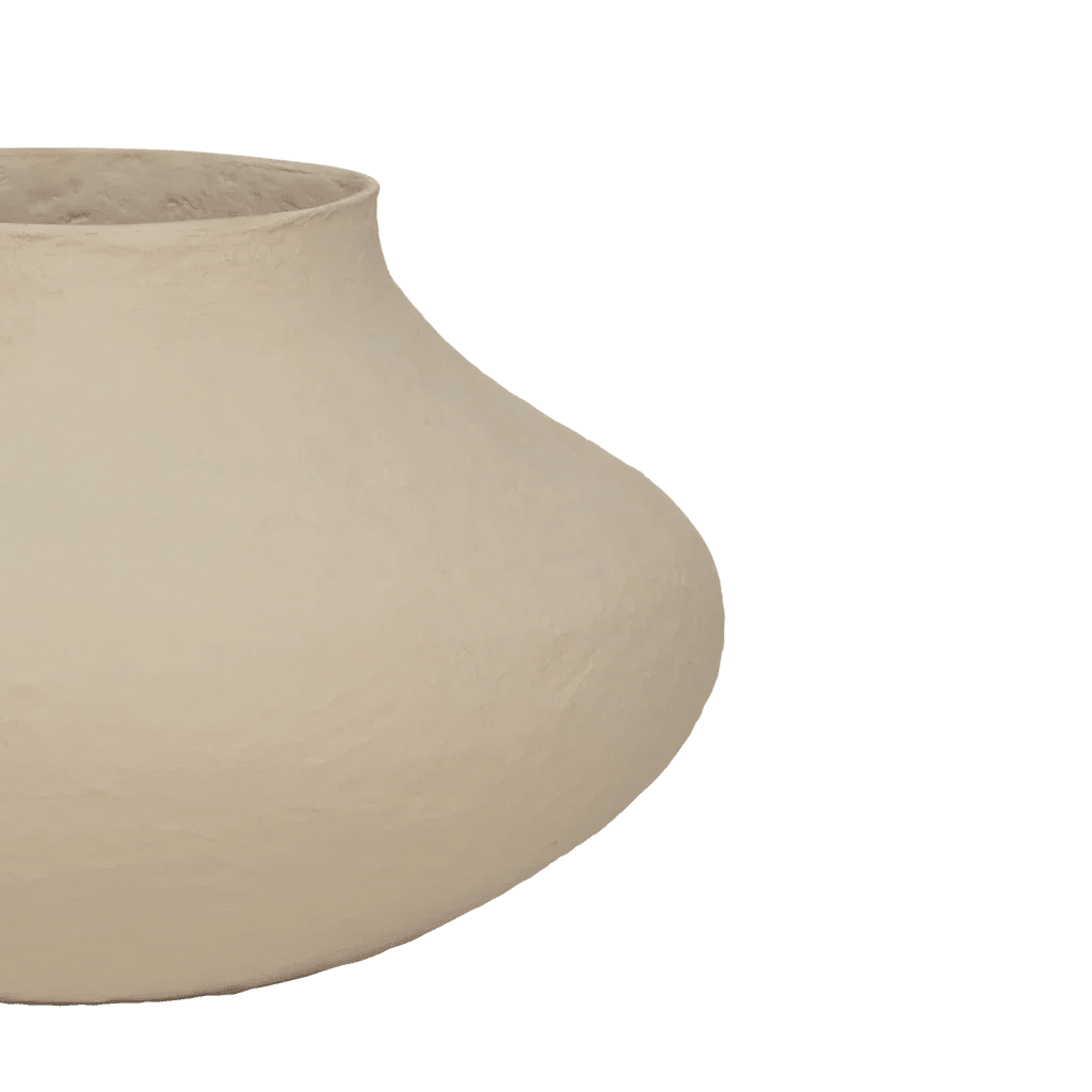 Decorative pot Vif, Pale khaki - Urban Nature Culture - Accessoire Loods