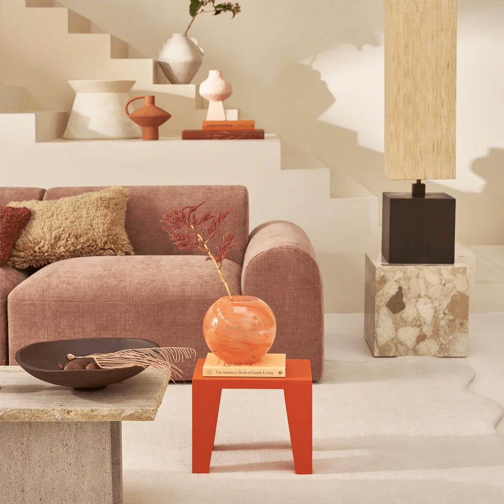 Side table Leon, Flame - Urban Nature Culture - Accessoire Loods
