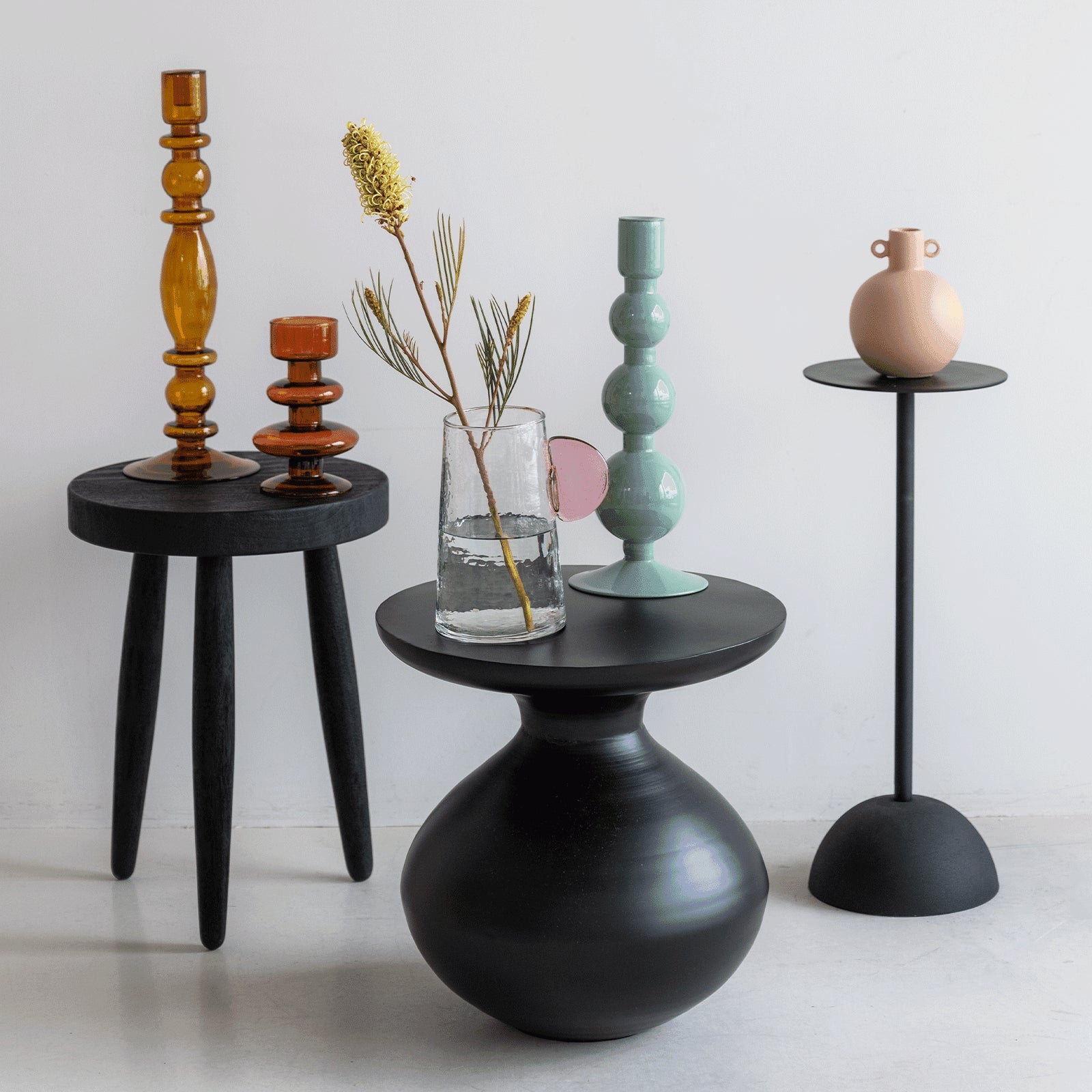Side table S, Black - Urban Nature Culture - Accessoire Loods