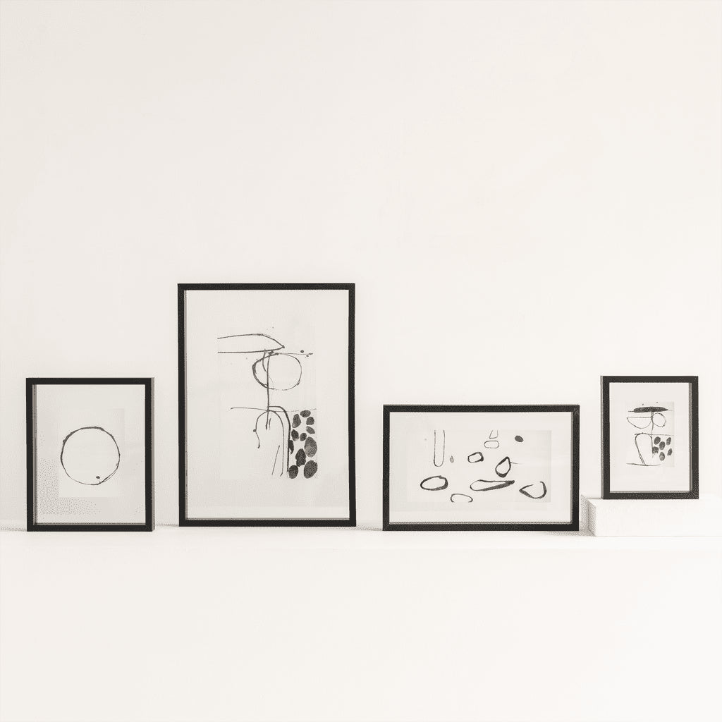 Urban Nature Culture - Fotolijst Floating Minimalism L, Black - Urban Nature Culture - Accessoire Loods