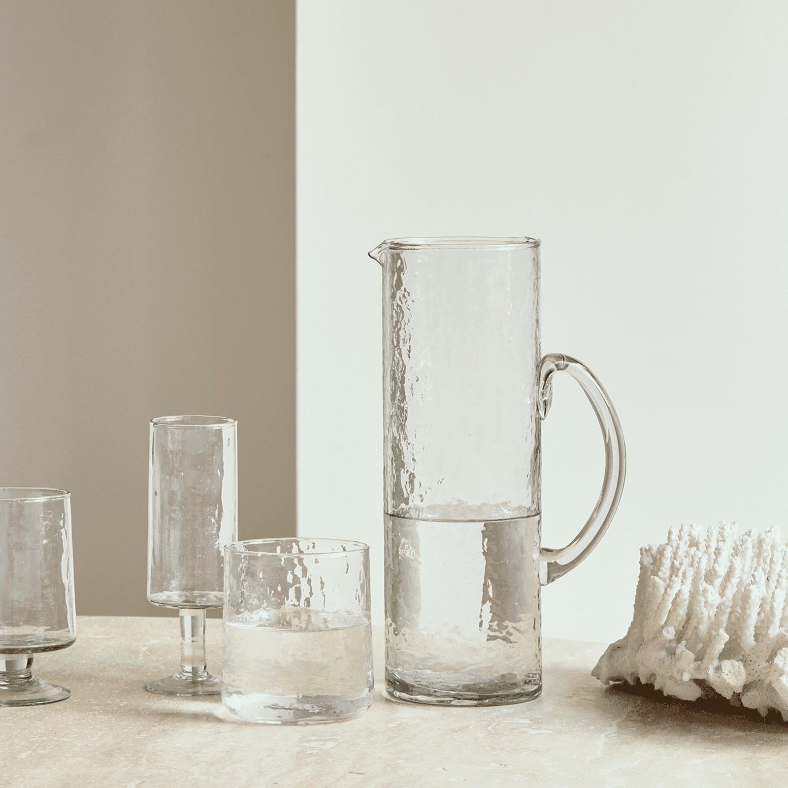 Urban Nature Culture - Gehamerde kan Transparant - Urban Nature Culture - Accessoire Loods
