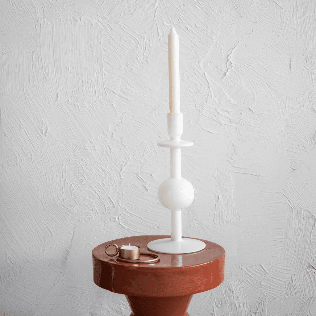 Urban Nature Culture - Kandelaar van gerecycled glas Bulb, 30 cm - Urban Nature Culture - Accessoire Loods