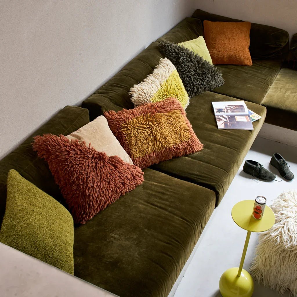 Urban Nature Culture - Kussen Megan, Inca Gold - Urban Nature Culture - Accessoire Loods