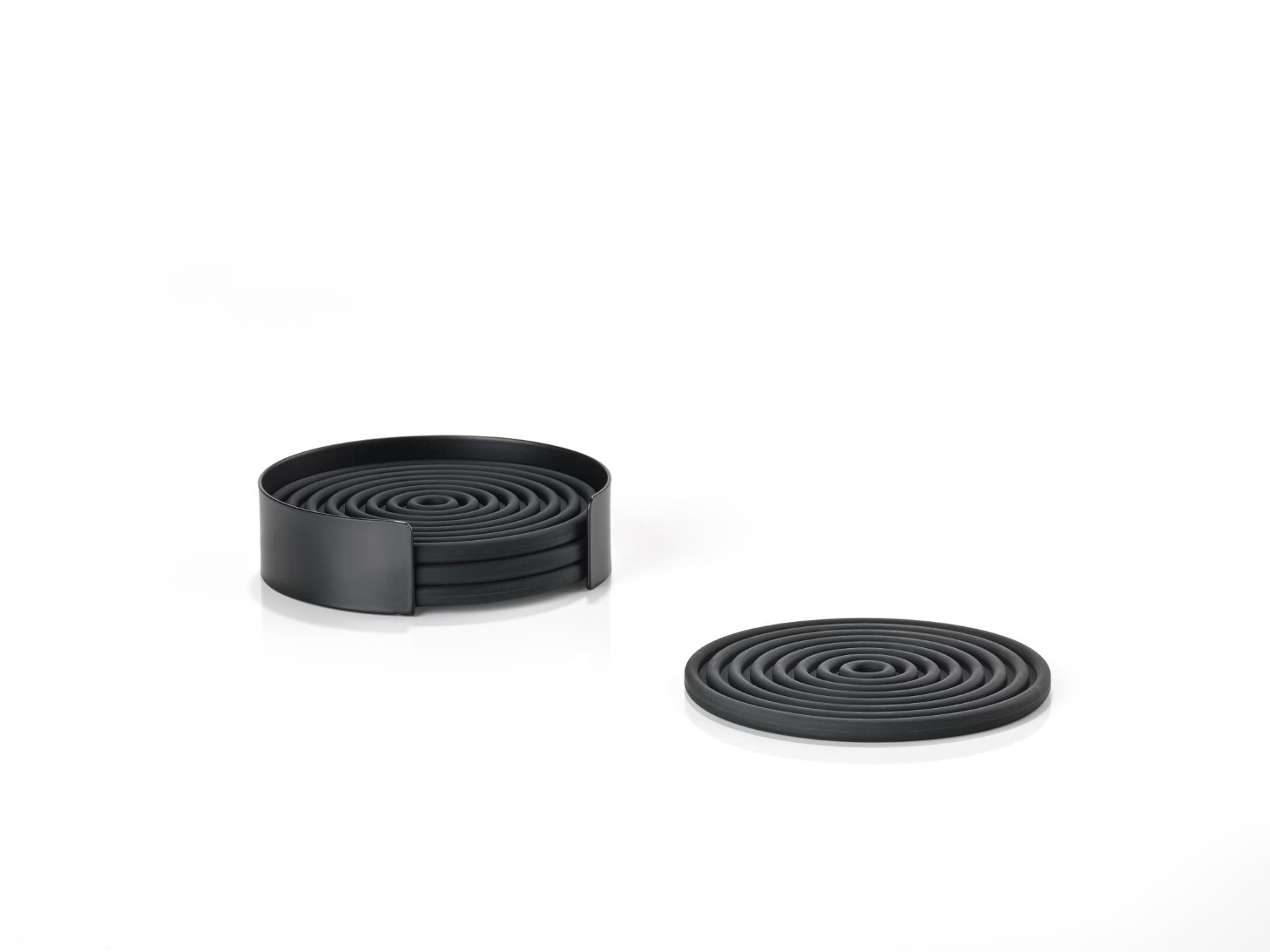 Cocktail onderzetters Rock 4 stuks - Accessoire Loods