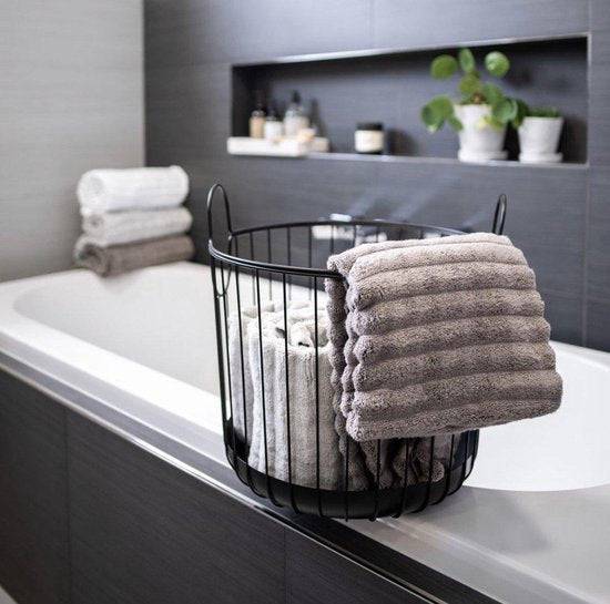 Zone Denmark Inu Mand - Opbergmand - Zwart - Zone Denmark - Accessoire Loods