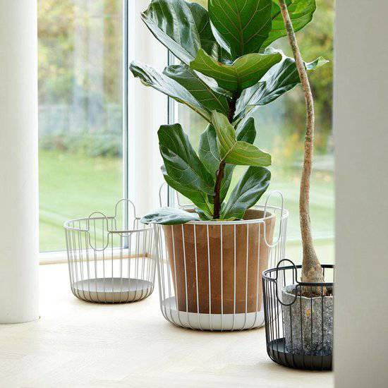 Zone Denmark Inu Mand - Opbergmand - Zwart - Zone Denmark - Accessoire Loods