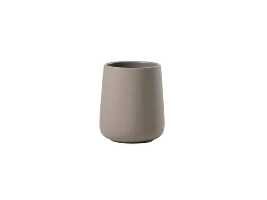 Zone Denmark - Nova One - Tandenborstel beker - Steen - Zone Denmark - Accessoire Loods