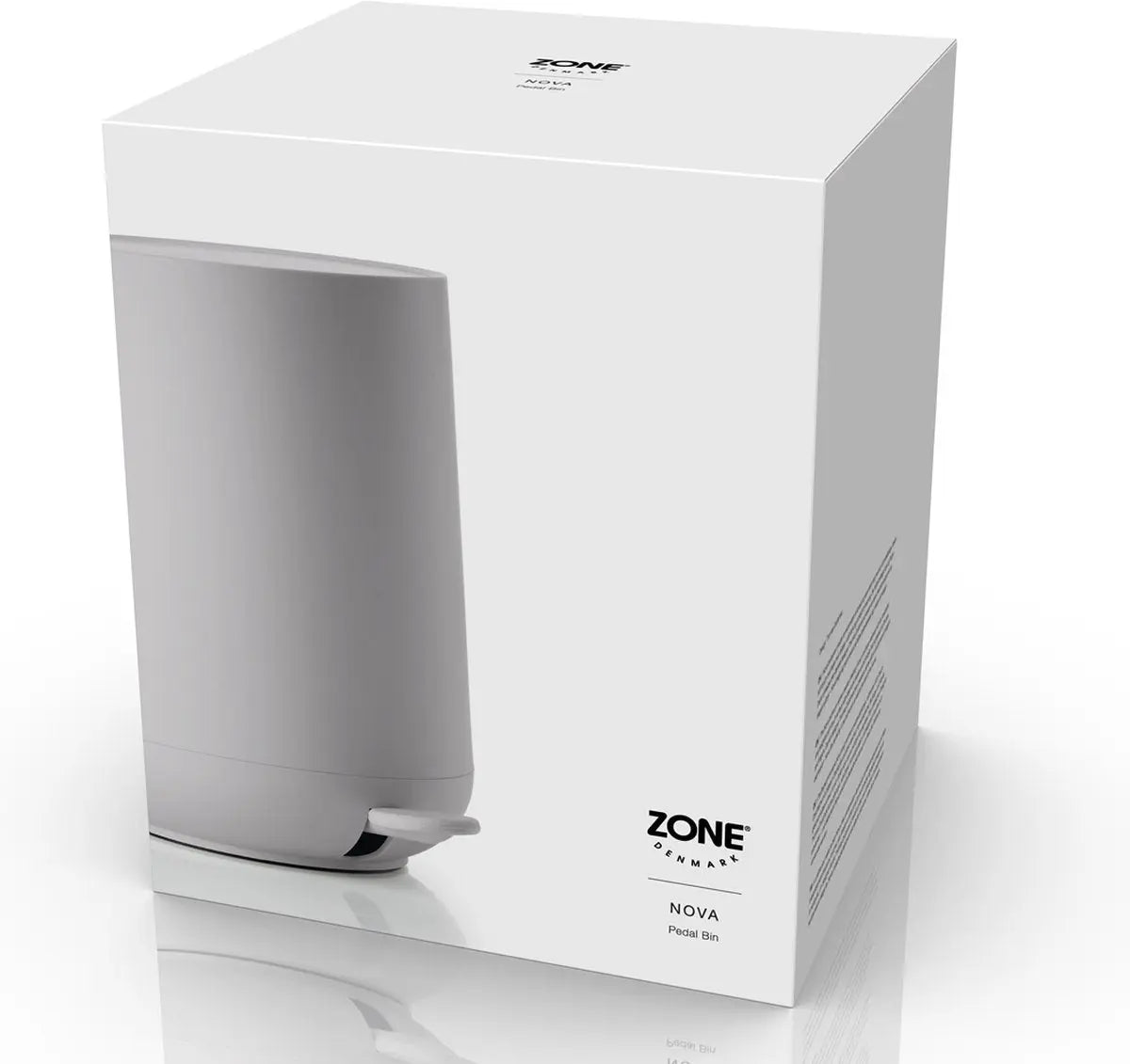 Zone Denmark - Nova - Prullenbak - 5 liter - licht grijs - Zone Denmark - Accessoire Loods