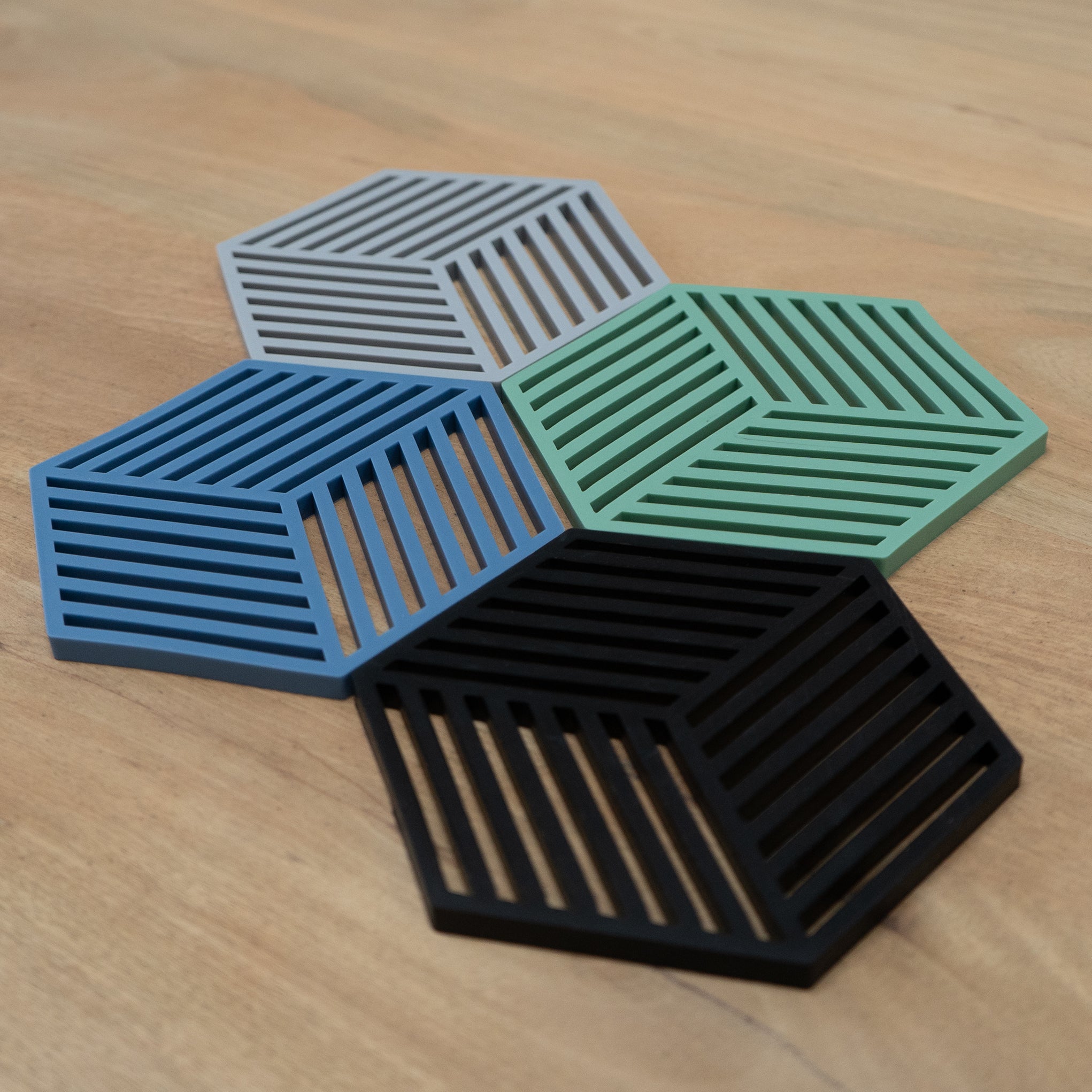 Zone Denmark Hexagon onderzetter